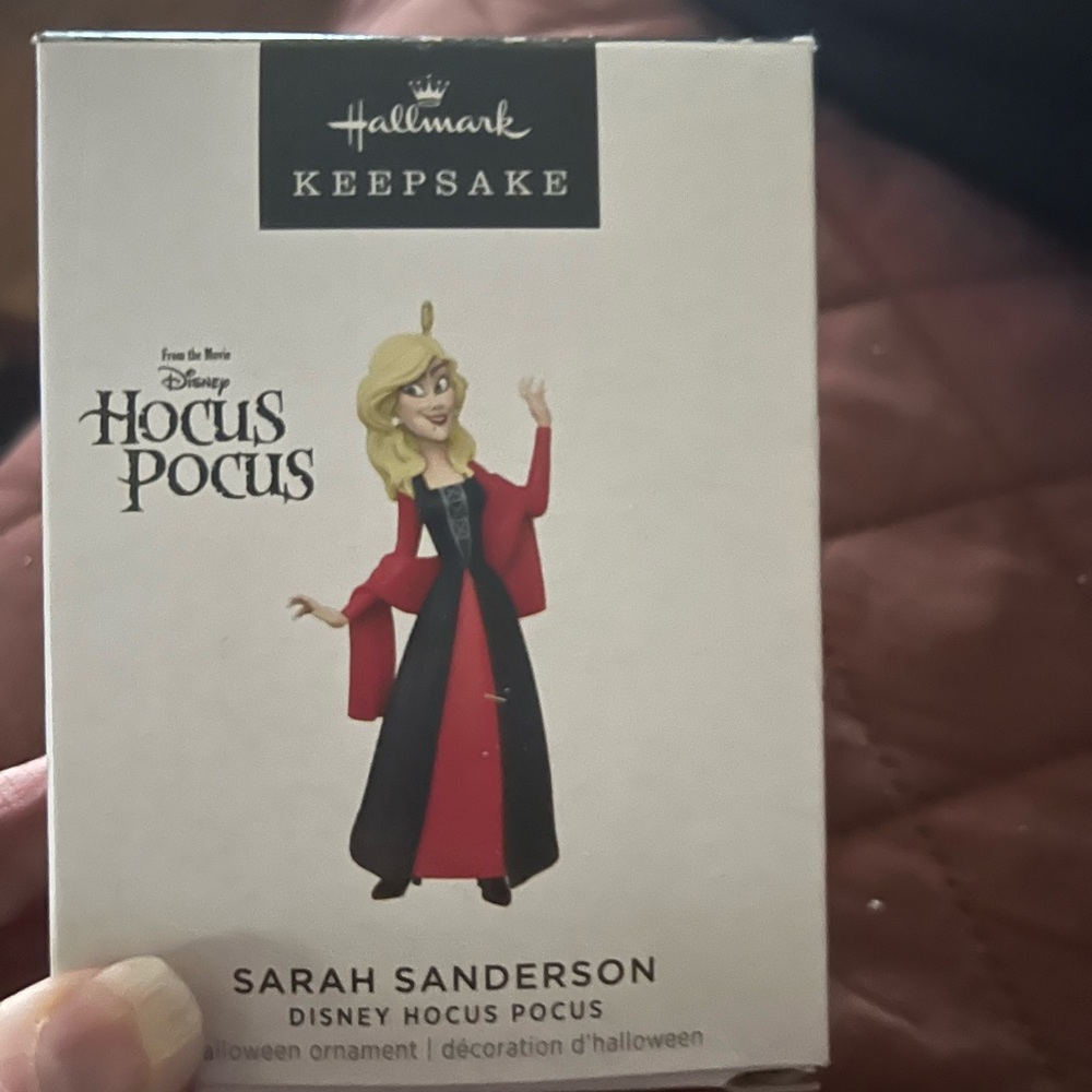 Hallmark Keepsake Sarah Sanderson Ornament - Red and Black 2023
